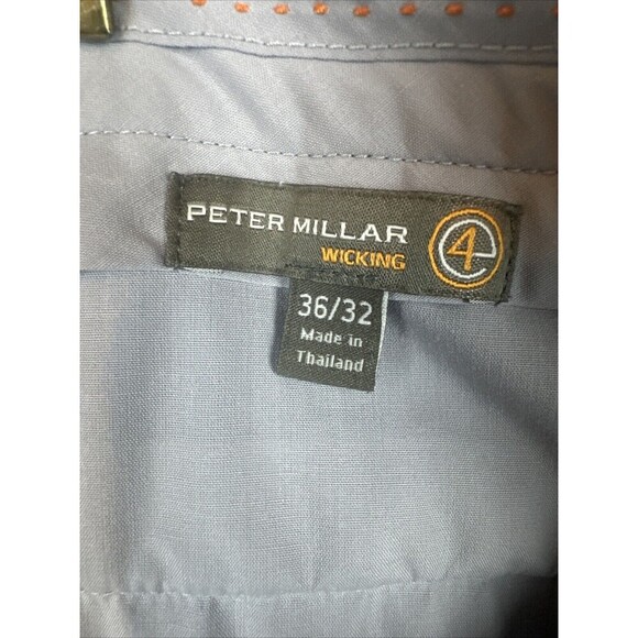 Peter Millar Wicking Element Men's Pants Size 36 x 32 Golf Khaki - Picture 2 of 12